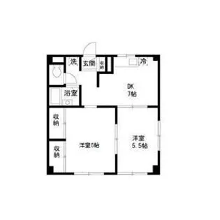 エステートピアセピリナ【3階】の間取り