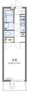 クレイノセジュール中原【2階】の間取り