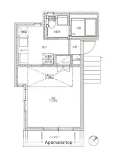 グラインドロッジⅡ【2階】の間取り