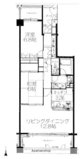 ガーデンズ綱島スカイウイング【7階】の間取り
