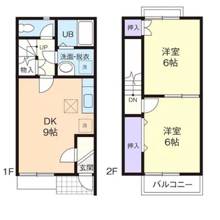 NEO GRASS【2階】の間取り