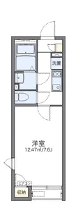 レオネクストアンフィーニ洋Ⅱ【1階】の間取り