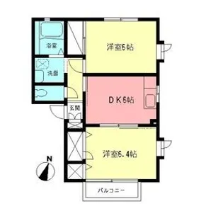 エミグラントA【2階】の間取り