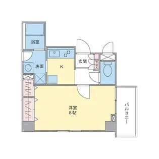 シャンチー・ボナール【2階】の間取り
