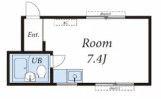 フジハイツ【2階】の間取り