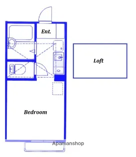 ポンデロッサ小田弐番館【1階】の間取り