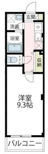 カーサグランデS【305号室号室】の間取り