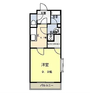 さんふーる【103号室】の間取り