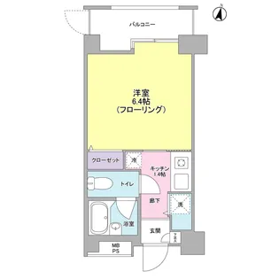 TERRA湘南台【5階】の間取り