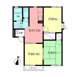 センチュリーカーサ中島【2階】の間取り