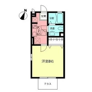 プランドール【1階】の間取り