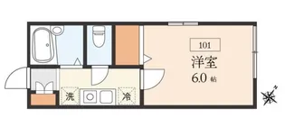 EMOH RUO エモルオ【1階】の間取り