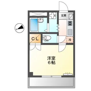 スタシィオン和田町【3階】の間取り