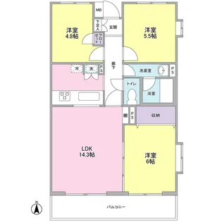マ・メゾン鷺沼【2階】の間取り