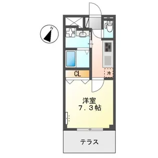ラ・カヨーサ【1階】の間取り