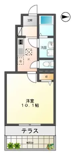 エントヴィッケルン【1階】の間取り