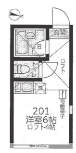 ユナイト浜町パオロマルディーニ【2階】の間取り