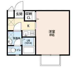 アムール シュシュⅡ【2階】の間取り