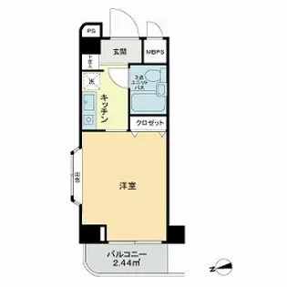 ライオンズマンション金沢八景第12【2階】の間取り