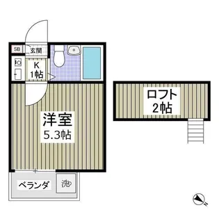 三春台エクセル【203号室】の間取り