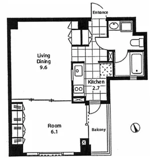 レジディア南雪谷【2階】の間取り