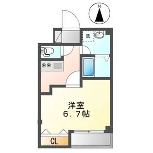 グランドゥマール水引【2階】の間取り