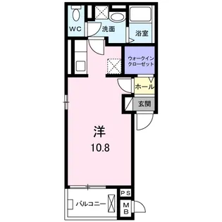 カームシティYASUDA Ⅴ【1階】の間取り