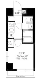 ELSTANZA大口【6階】の間取り