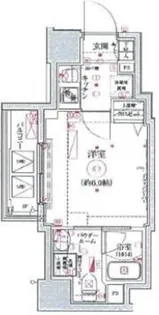 リヴシティ横濱関内【3階】の間取り