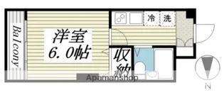 1Kの間取り画像