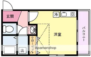 セレーネ【2階】の間取り