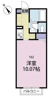 CORAL BLUE(コーラルブルー)【1階】の間取り