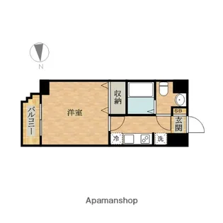 エスポワール横浜【2階】の間取り