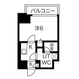 スパシエフェリーチェ川崎【8階】の間取り