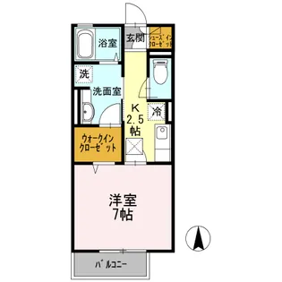 WITH湘南 A【1階】の間取り
