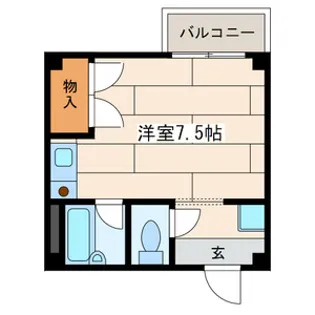 メゾンロイヤルジュ【2階】の間取り
