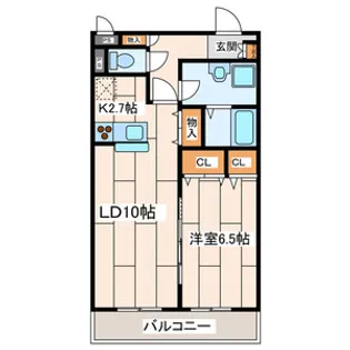 グランメゾン【3階】の間取り