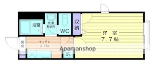 カーサベルデC棟【1階】の間取り