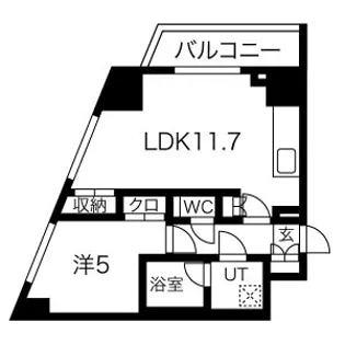 スパシエ蒲田グランドタワー【2階】の間取り