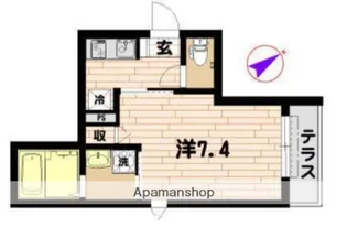 PROGRESS【1階】の間取り