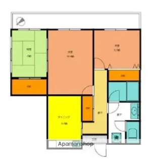 安西ビル【3階】の間取り