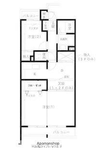 岩澤マンション【3階】の間取り