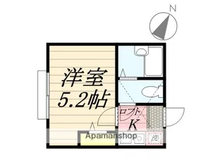 プラナス上大岡【2階】の間取り