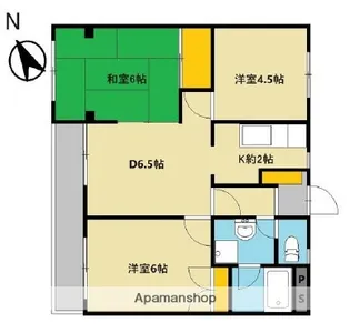 メゾンドレーブ【2階】の間取り