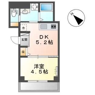 ルミナス(LUMINOUS)【3階】の間取り