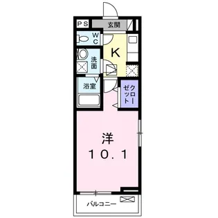 ベル・フルール弥生台Ⅰ【1階】の間取り