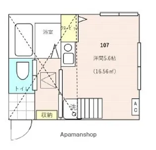 ラボーナ西横浜【1階】の間取り