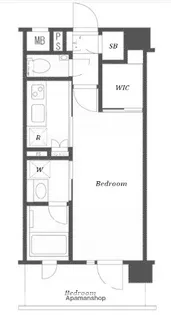 デュオステージ横濱赤門通り【4階】の間取り