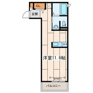 シャーメゾン辻堂【3階】の間取り