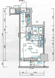 メインステージ横濱弥生町【11階】の間取り